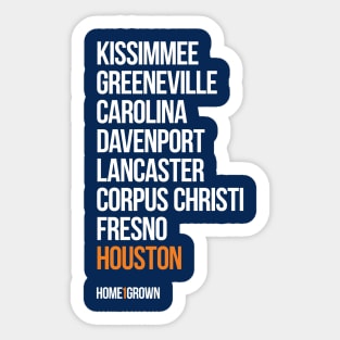 "Homegrown Series" Houston: CC Sticker